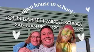 День открытых дверей в средней школе Джона Барретта|Open house in John Barrett Middle School