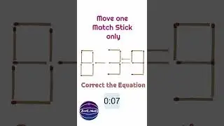 Think Logically | Matchstick Puzzle | 
