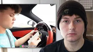 Streamer Crashes Car