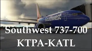 Southwest 737-700 flight from KTPA to KATL|MSFS2020