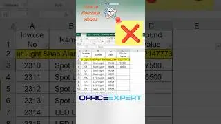Roundup in excel #howto #how #excel #excelshortsvideo #english #shortvideo #shorts #short #trending