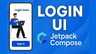 Jetpack Compose Login Screen - Modern UI
