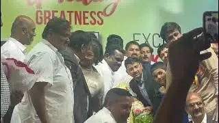 #Great Mr Chiranjeevi boxing coach 20x20 book opening day
