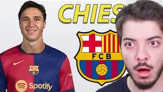 ردة فعلي على مستوى كييزا لاعب برشلونة المحتمل ..( اللي شفته صدمني!😨 )