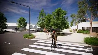 Military Road and Main Street Upgrade Flythrough