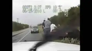 Dramatic Motorway Truck Crash With Lucky Escape