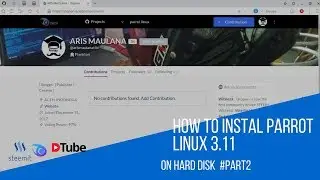 How To Install Parrot Linux 3.11 on Hard Disk Dual Boot Windows 10  #part2