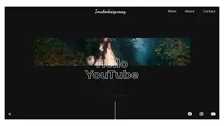 Landing page animation with html css | 2021