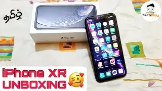 iPhone XR | Unboxing | Using an iPhone First Time Life (●'◡'●) | Apple 🍎 | SRINIKESH TechBoy | Tamil