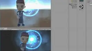 Unity Game Effect Glowing orb effect Practice 2