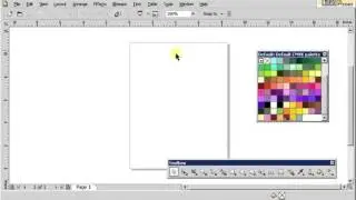 Floating tools in CorelDraw