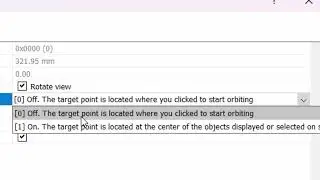 Change center of rotation to be the center of the drawing | ORBITAUTOTARGET | Tips in 60 Seconds