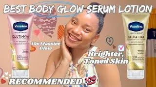 Treatment Kit For Dark Spots, Dull Skin & Youthful Skin✨| Vaseline Gluta-Hya Serum Lotion Review