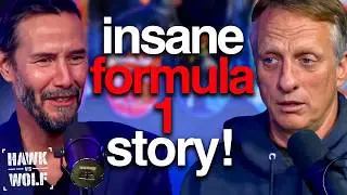 Keanu Reeves on Formula 1 and when he opened for David Bowie with his band!