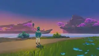 Genshin Impact Main theme but it is 80s style remix