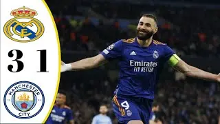 UEFA Champions League | Realadrid v Manchester City |Highlights