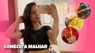 UM DIA COMIGO NA ACADEMIA 💪🏼
