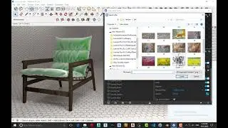 create velvet material with Vray 5.20 in sketchup 2021