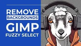 Background Removal: Cleaner results with GIMP's Fuzzy Select Tool!