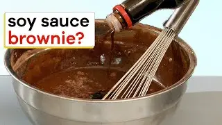 Does putting soy sauce in a brownie recipe make it taste bad?