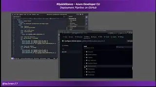 #QuickGlance - Azure Developer CLI (part 6) – Deployment Pipeline on GitHub