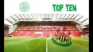 Ten Biggest Stands in British Football Stadiums
