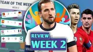 Euro 2020 Week 2 Review | Team of the week (Portugal vs Germany and more)