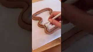 Seramik hamuru ile duvar aynası yapımı 😍