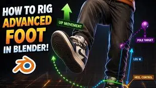 How to rig advanced foot in a blender