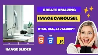 Image Carousel Html Css and JavaScript | Image Slider  Html Css JavaScript