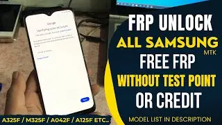 SAMSUNG A325F / M325F / A042F Frp Bypass Free One Click By Downloading Mode Free 2024 | Only GSM
