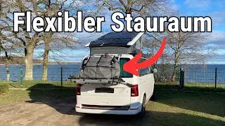🤩 Die perfekte Packtasche für den Fahrradträger vom VW California 🚐