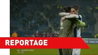 Reportage sc Heerenveen - Willem II (knvb beker)