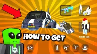 Simple Sandbox 2 Update 1.6.97 Secret Police Car, Skins & wings Pack