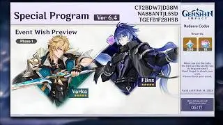 6.4 SPECIAL PROGRAM! Banners, Archon Quest, Events, Capitano, Free Rewards & MORE - Genshin Impact