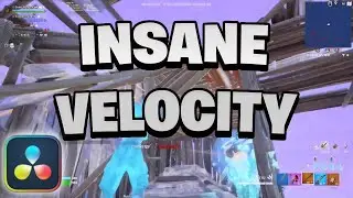 How To Make This *INSANE* Velocity For Your Fortnite Montages Inside of Davinci Resolve