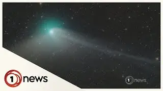Astronomers excited rare green comet visible in NZ