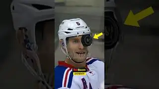 Шайба в ШЛЕМЕ! Самый СТРАННЫЙ момент в НХЛ!