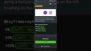 Simple Css @keyframes animation