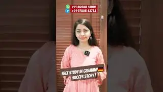 Free Study in Germany - Success Story | Best Germany Study Visa Consultants in Jalandhar, Punjab