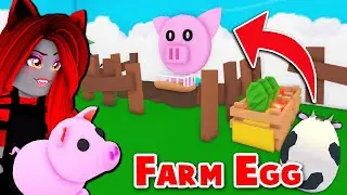 Opening Farm Eggs To See What We Build In Adopt Me! (Roblox)