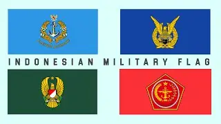 Indonesian military flag