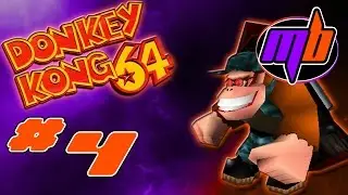[N64] Let's Play Donkey Kong 64 -- Episode 4: Diddy Had a Stroke
