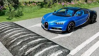 Supercars vs Massive Speed Bumps | BeamNG.drive