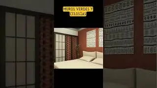 Detalles que hacen tu casa mas linda y elegante sin mucho dinero 🧡 Muros verdes y celosías