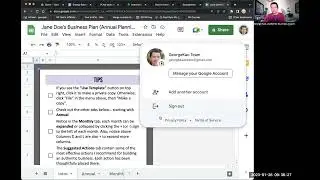 Google Doc created/shared into wrong Google Drive account? Transfer ownership to the other account.