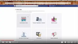 SETTING UP A FACEBOOK BUSINESS PAGE - PART 2: Create a page, Fill About section