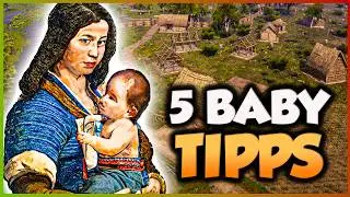5 Tipps für mehr KINDER in deiner Siedlung 🌱 MEDIEVAL DYNASTY 🌱 GUIDE
