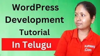 WordPress Development Tutorial in Telugu | 