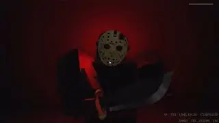 Playing Midnight Halloween on Roblox